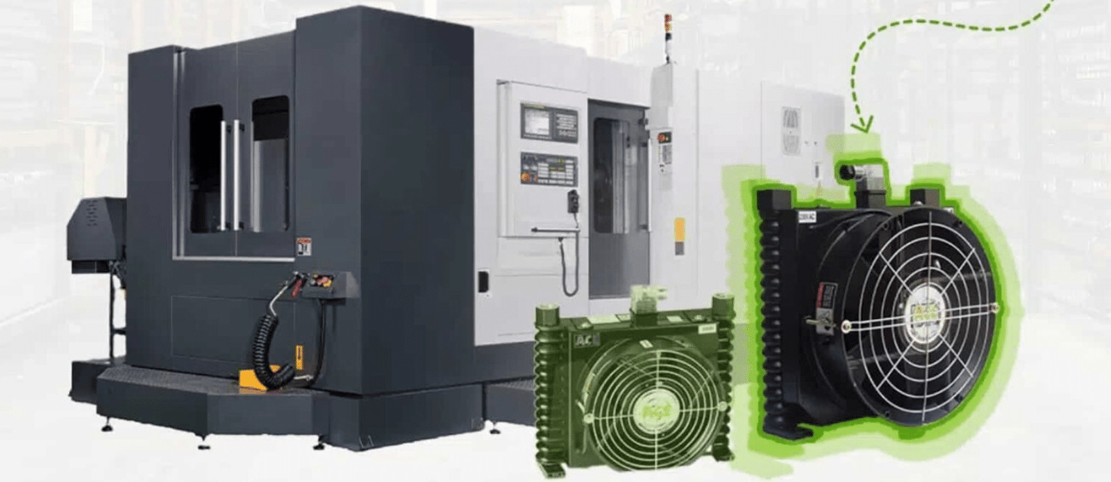 oil cooler cnc machine